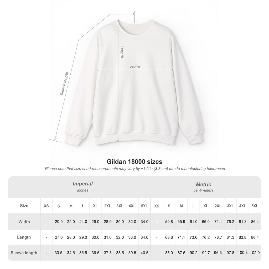 "Jesus Saved My Life" Unisex Heavy Blend™ Crewneck Sweatshirt