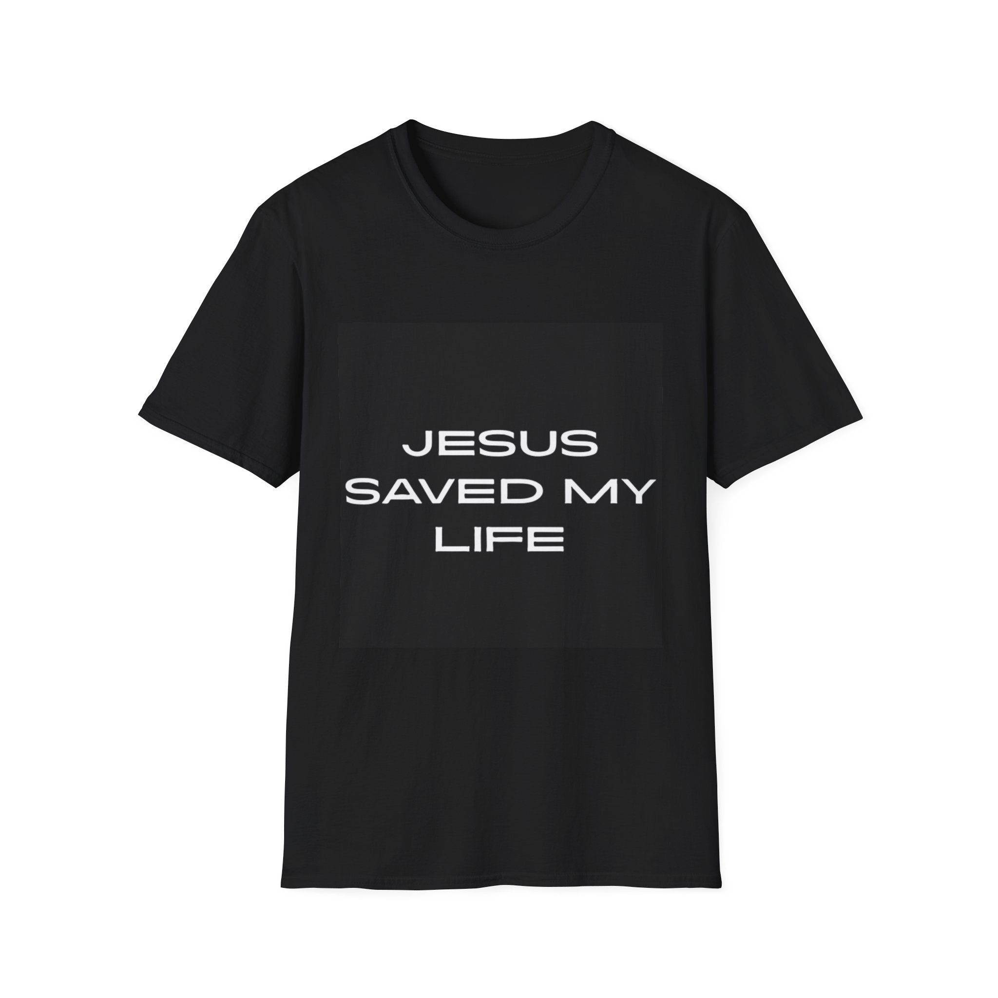 Christian Message T-Shirt - Jesus Saved My Life Graphic Tee for Faith Wear, Daily Comfort, Gift for Believers, Church Events, [...]